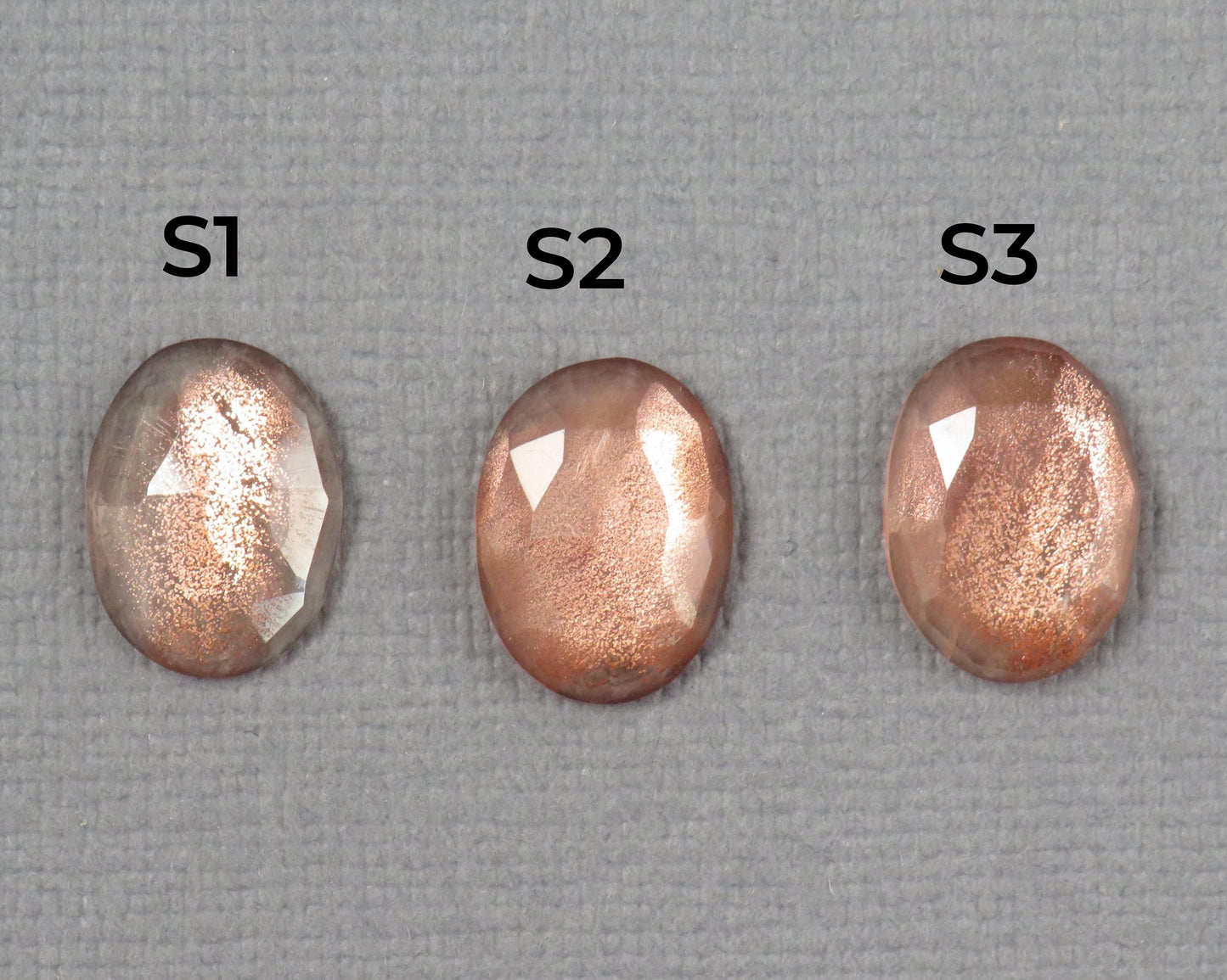 12x9 Oregon Sunstone Oval Rose Cut | Pendant Stone | avg 2.5ct | Per Stone | Oregon USA | OSR152 - - GemEnthusiast