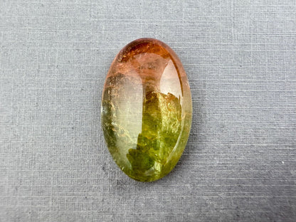 Incredible Watermelon Tourmaline Oval Cabochon | Natural Gemstones | 25x16 mm | P203 - Gem Enthusiast