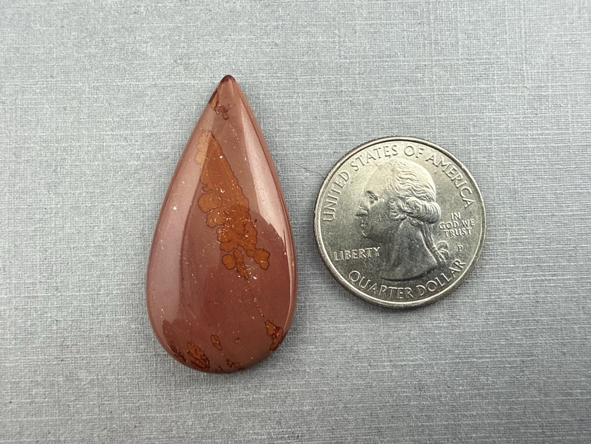 LARGE Antelope Jasper Cabochon | Oregon Idaho Gemstone | Mined in the USA | JS318 - Gem Enthusiast