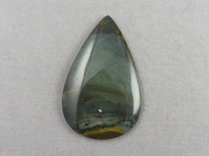 Large Blue Mountain Jasper Cabochon | 47x29 | Oregon Gemstone | Mined in the USA | JS352 - Gem Enthusiast