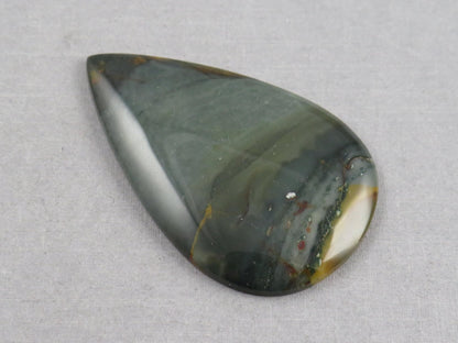 Large Blue Mountain Jasper Cabochon | 47x29 | Oregon Gemstone | Mined in the USA | JS352 - Gem Enthusiast