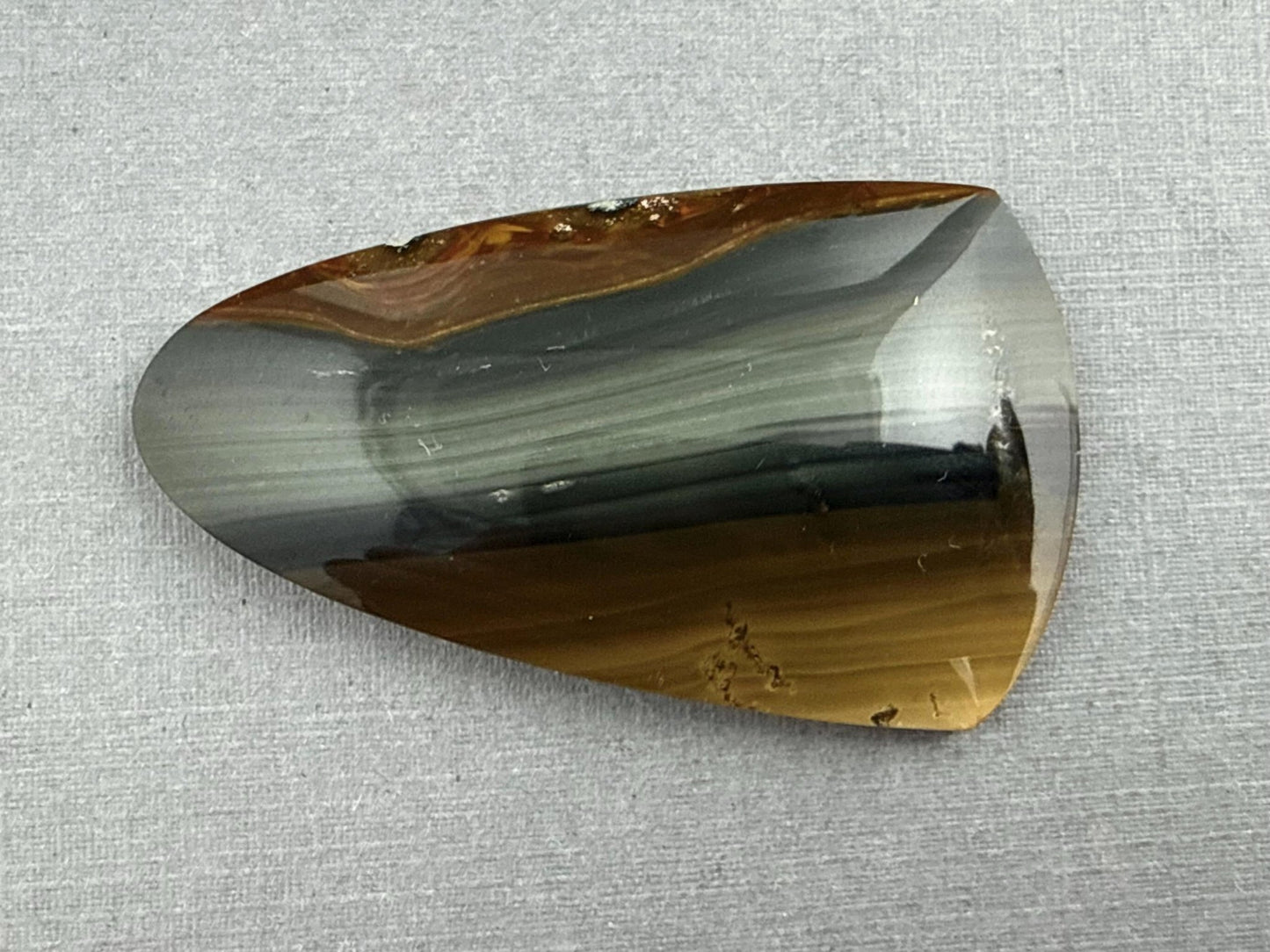 Large Blue Mountain Jasper Cabochon | Oregon Gemstone | Mined in the USA | JS320 - Gem Enthusiast