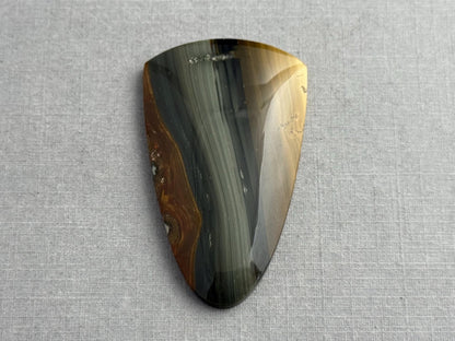 Large Blue Mountain Jasper Cabochon | Oregon Gemstone | Mined in the USA | JS320 - Gem Enthusiast