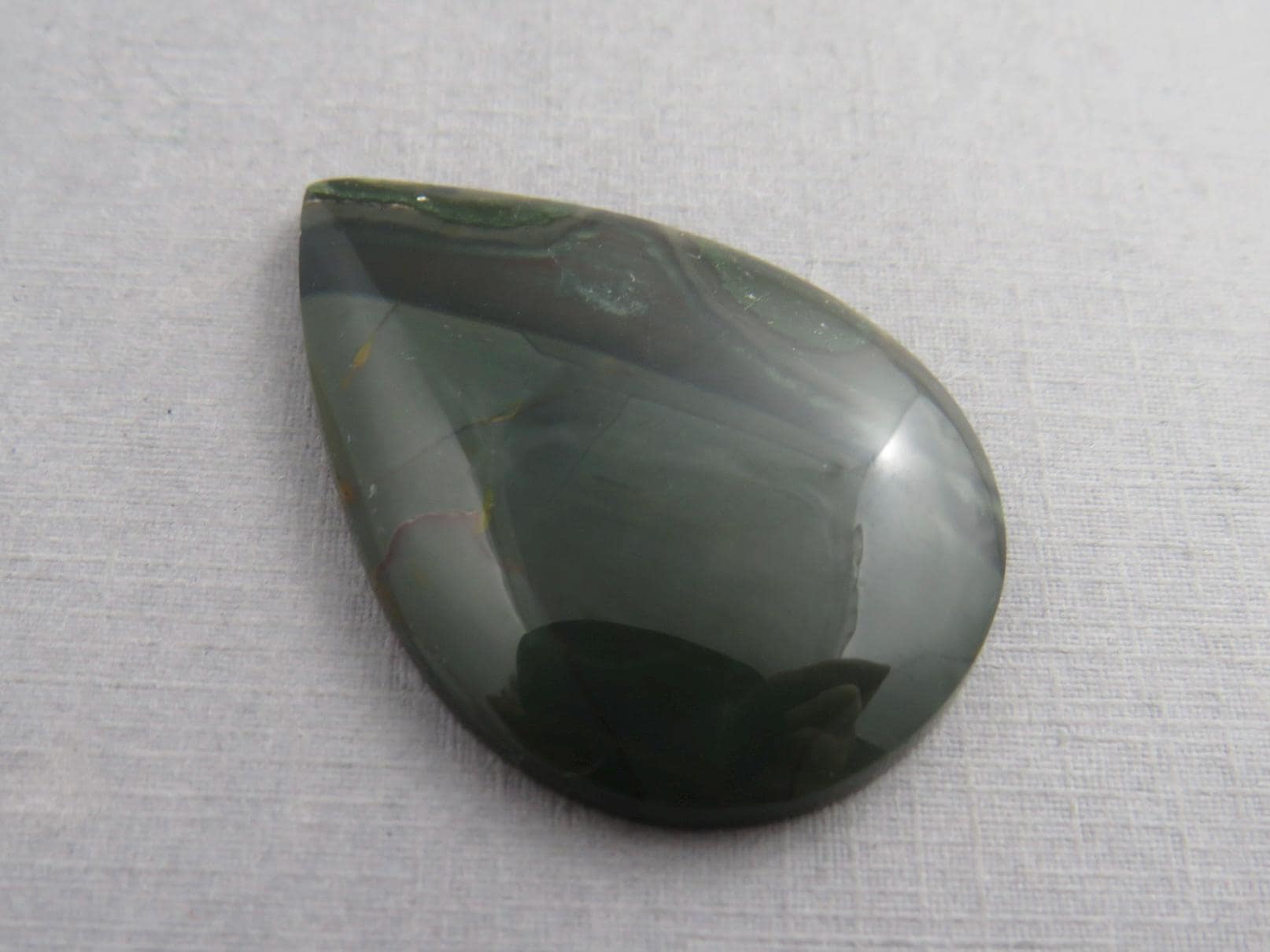 Large Blue Mountain Jasper Cabochon | Oregon Gemstone | Mined in the USA | JS351 - Gem Enthusiast