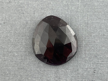 Large Dark Rubellite Tourmaline Rose Cut Cabochon | Natural Gemstone | 7.24 carats | TR130 - Gem Enthusiast
