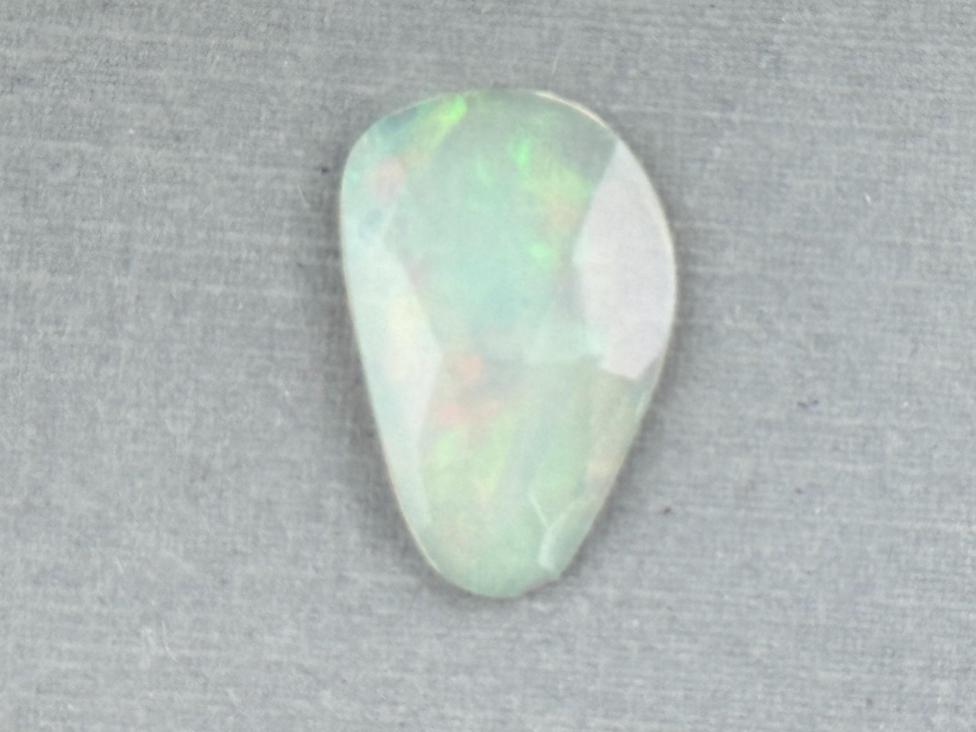 Large Ethiopian Opal with Fire | 18x12x2.7 | Rose Cut Gemstone| 2.77 cts | OP484 - Opal - Gem Enthusiast