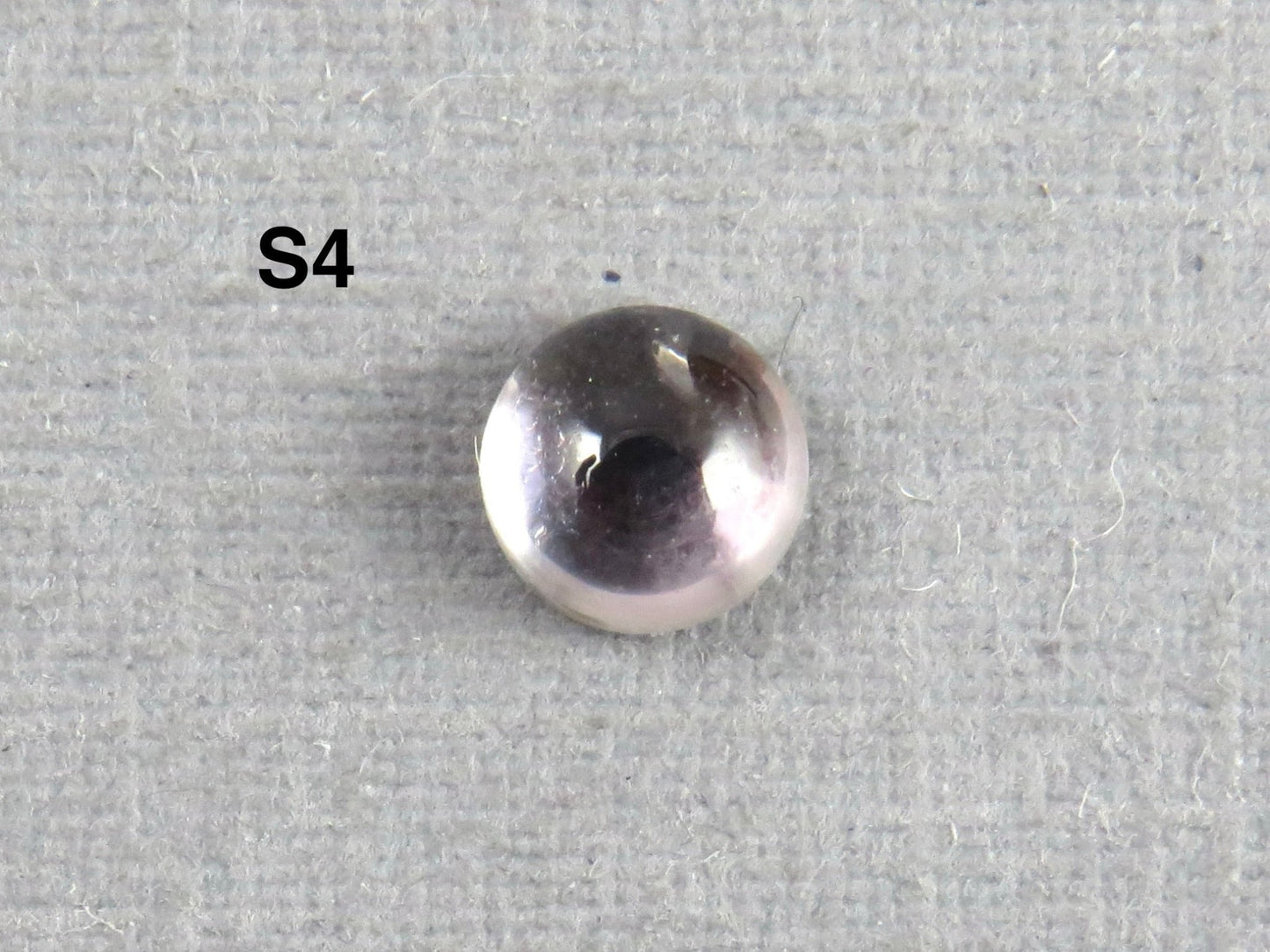 Montana Sapphire Cabochon — 4mm Round | Per Stone | Teal - Blue, Light Blue, Green & Pale Purple | SA305 - One of a Kind Cabochons - Gem Enthusiast