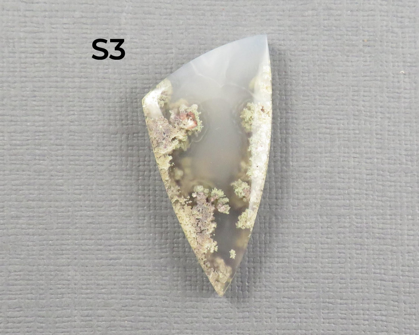 Moss Agate Cabochon | 37mm, avg 31ct | Per Stone | Indonesia | AG356 - Gem Enthusiast