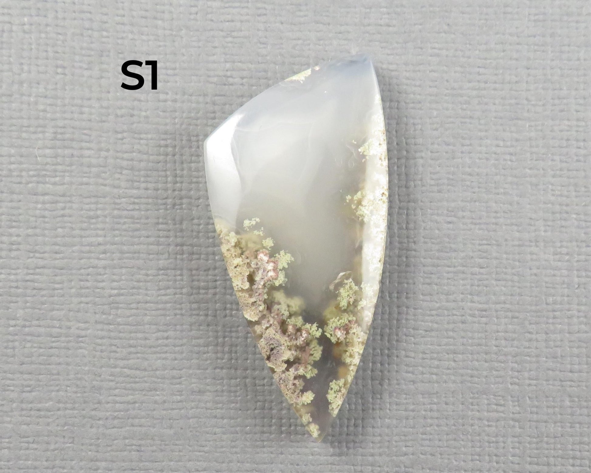 Moss Agate Cabochon | 37mm, avg 31ct | Per Stone | Indonesia | AG356 - Gem Enthusiast