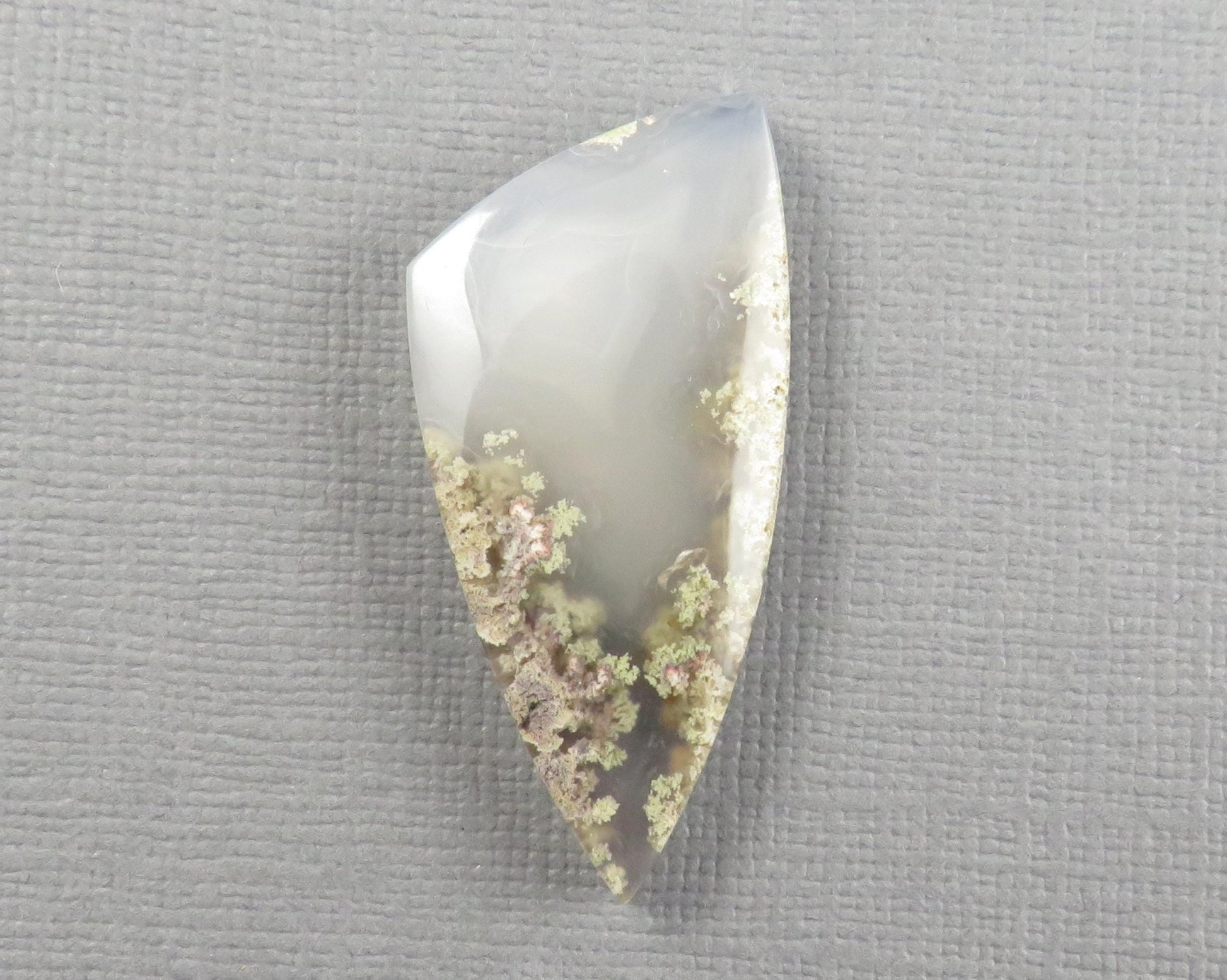 Moss Agate Cabochon | 37mm, avg 31ct | Per Stone | Indonesia | AG356 - Gem Enthusiast