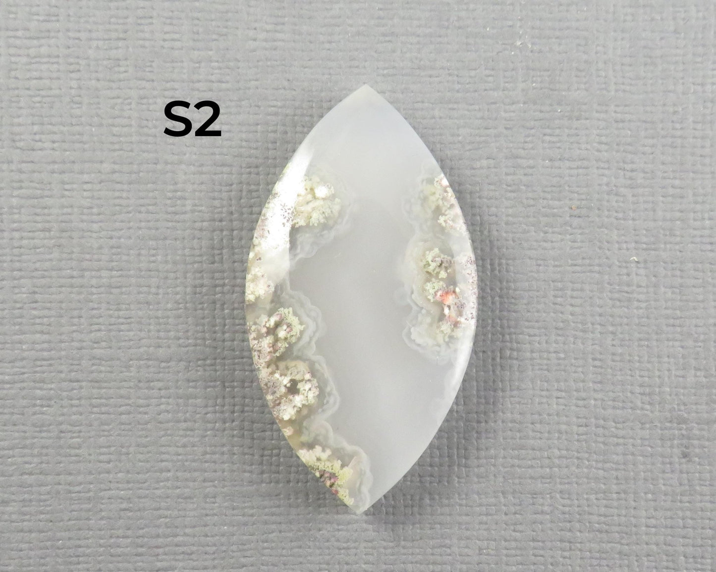 Moss Agate Cabochon | 37mm, avg 31ct | Per Stone | Indonesia | AG356 - Gem Enthusiast