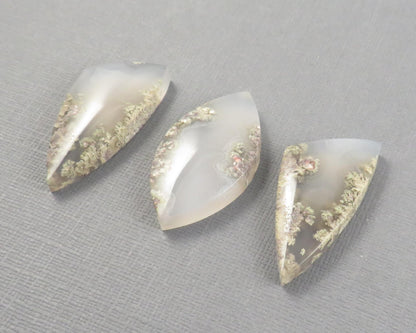 Moss Agate Cabochon | 37mm, avg 31ct | Per Stone | Indonesia | AG356 - Gem Enthusiast