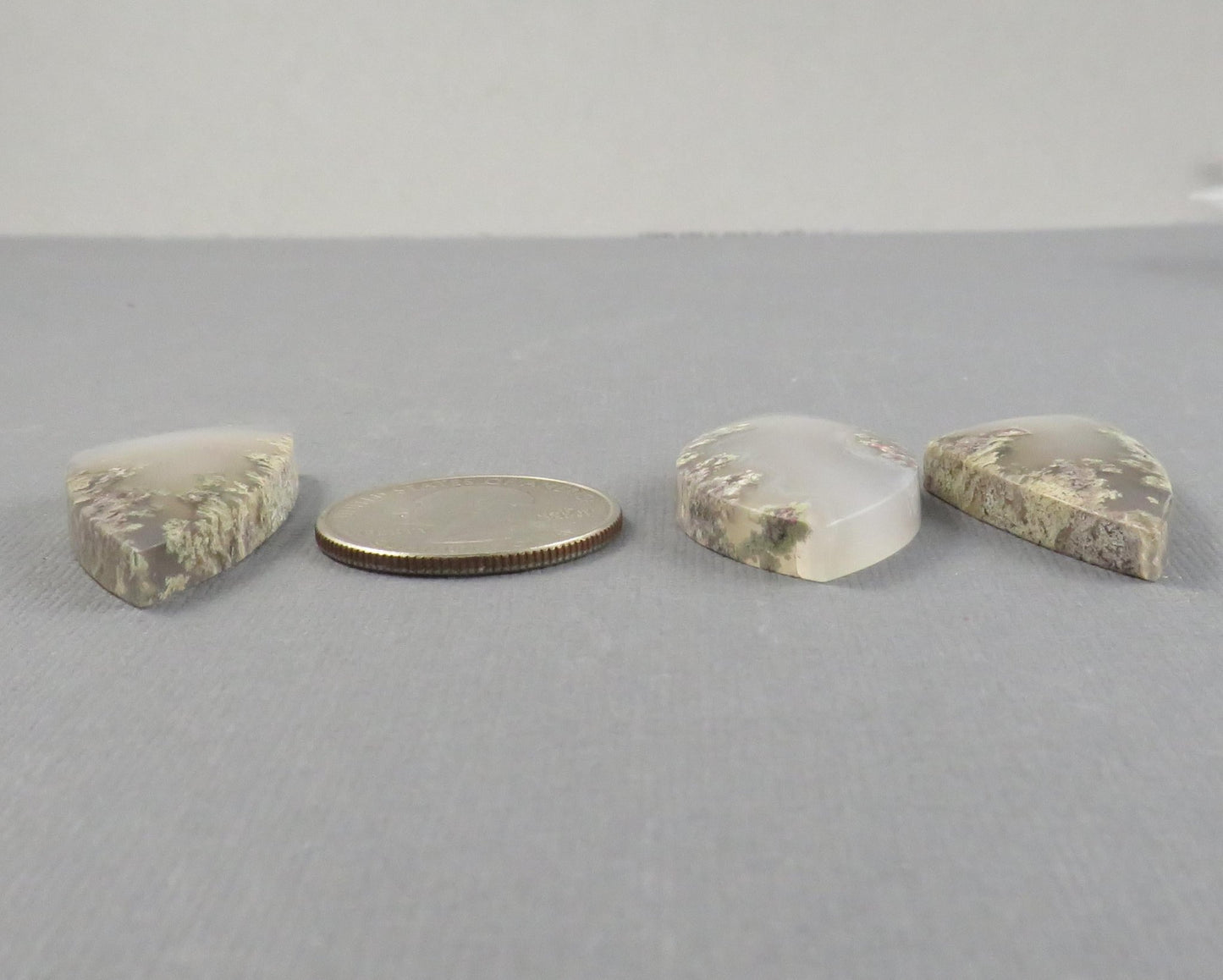 Moss Agate Cabochon | 37mm, avg 31ct | Per Stone | Indonesia | AG356 - Gem Enthusiast