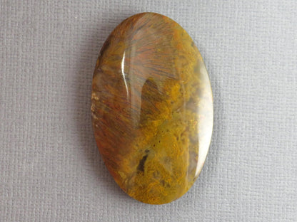 Moss Agate Cabochon Oval | 38x24mm, 56ct | Indonesia | AG363 - Gem Enthusiast