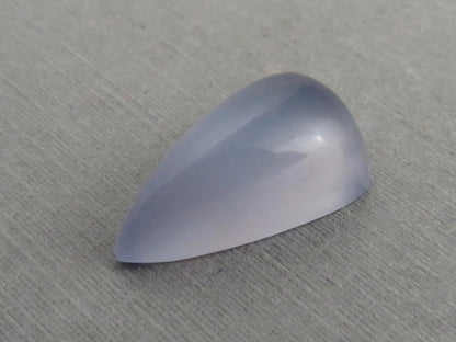 Natural Blue Chalcedony | 18x10 | Freeform Translucent Cabochon | CA341 - Gem Enthusiast