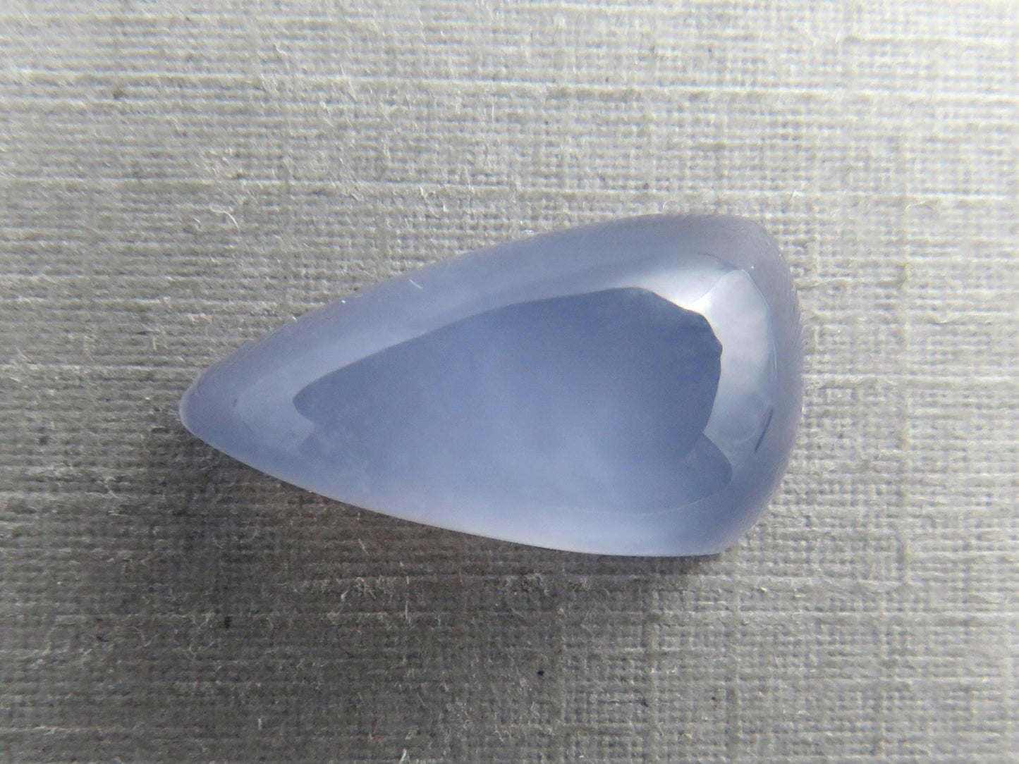 Natural Blue Chalcedony | 18x10 | Freeform Translucent Cabochon | CA341 - Gem Enthusiast