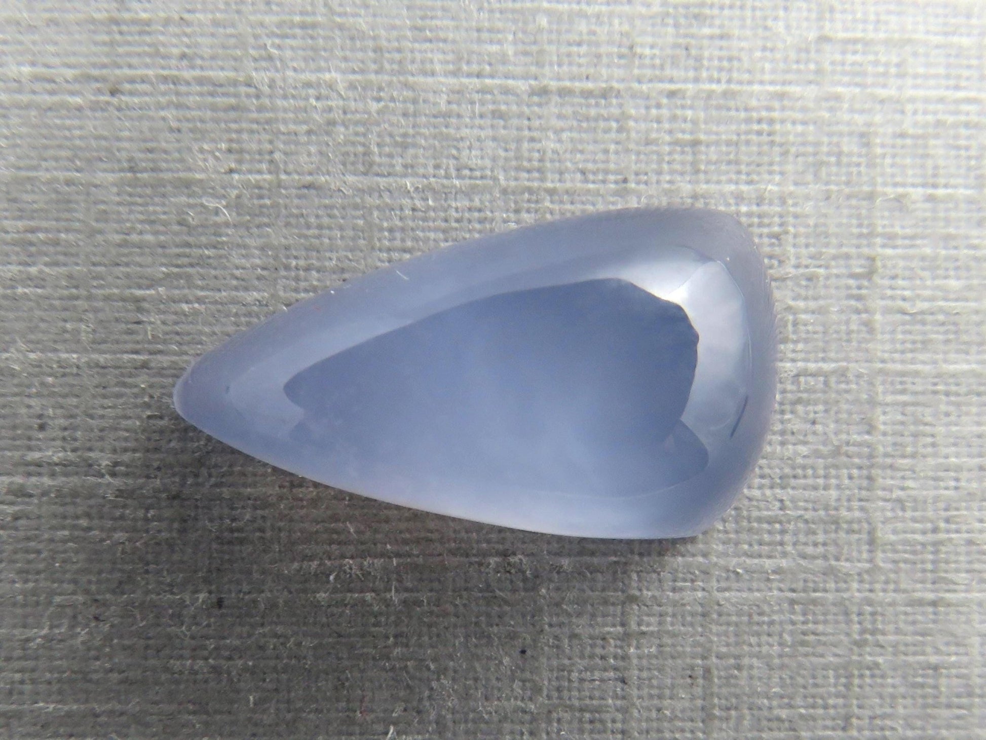 Natural Blue Chalcedony | 18x10 | Freeform Translucent Cabochon | CA341 - Gem Enthusiast