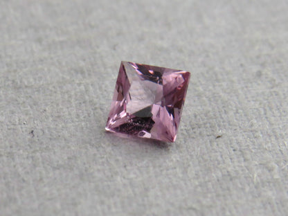 Natural Spinel Faceted Princess Cut | 3.9mm | Purple Pink Gemstone | SL114 - Gem Enthusiast