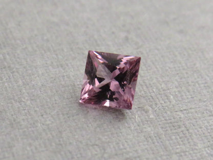 Natural Spinel Faceted Princess Cut | 3.9mm | Purple Pink Gemstone | SL114 - Gem Enthusiast