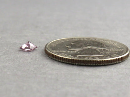 Natural Spinel Faceted Princess Cut | 3.9mm | Purple Pink Gemstone | SL114 - Gem Enthusiast