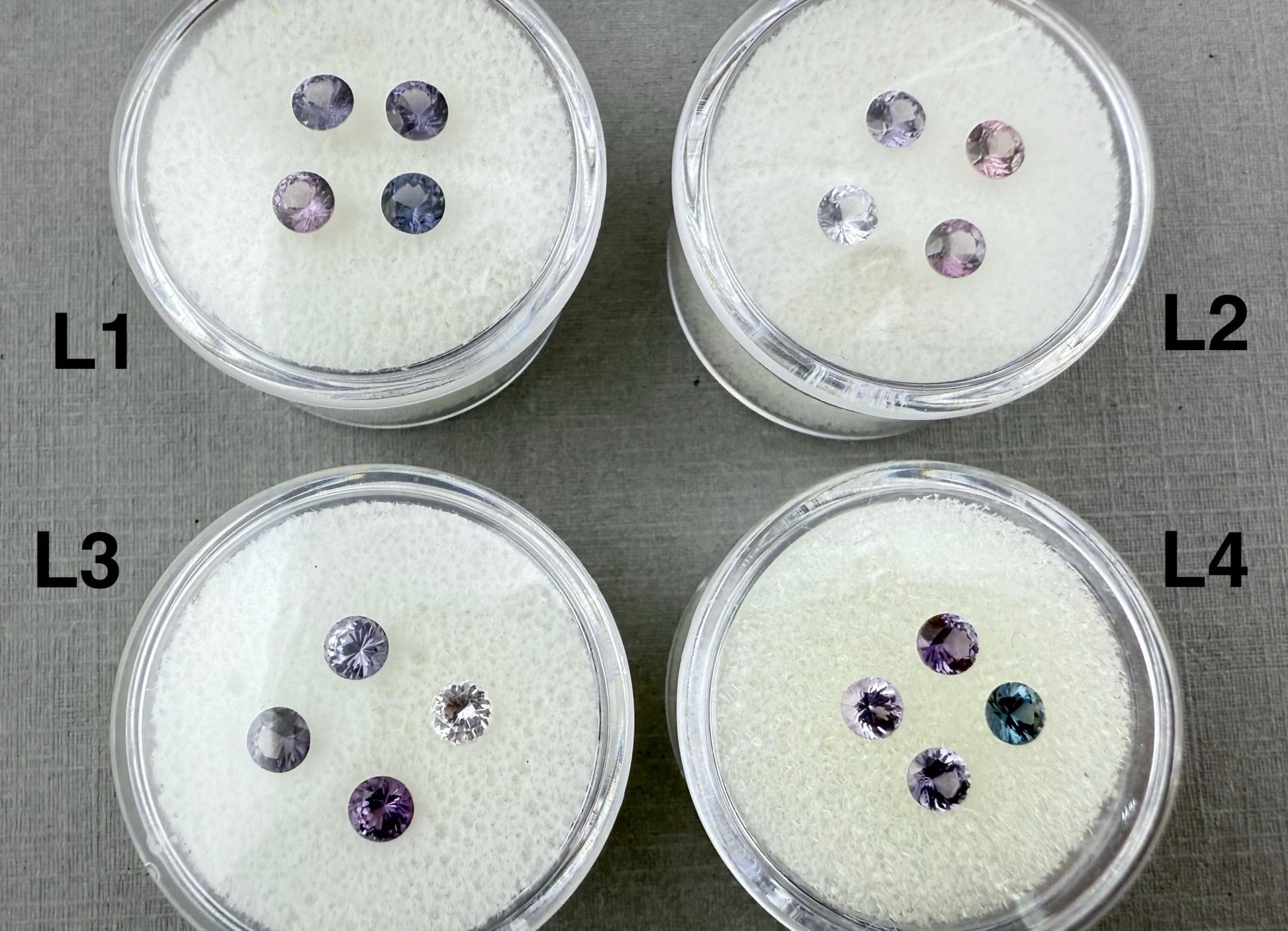 Natural Spinel Lots | Round Gemstones from Sri Lanka | 3.6mm - 4mm | SL122 - Gem Enthusiast