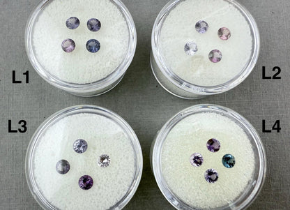 Natural Spinel Lots | Round Gemstones from Sri Lanka | 3.6mm - 4mm | SL122 - Gem Enthusiast