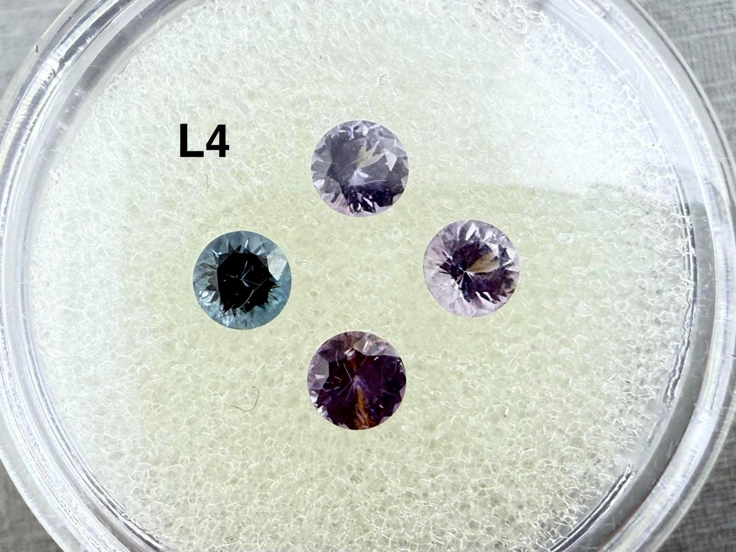 Natural Spinel Lots | Round Gemstones from Sri Lanka | 3.6mm - 4mm | SL122 - Gem Enthusiast