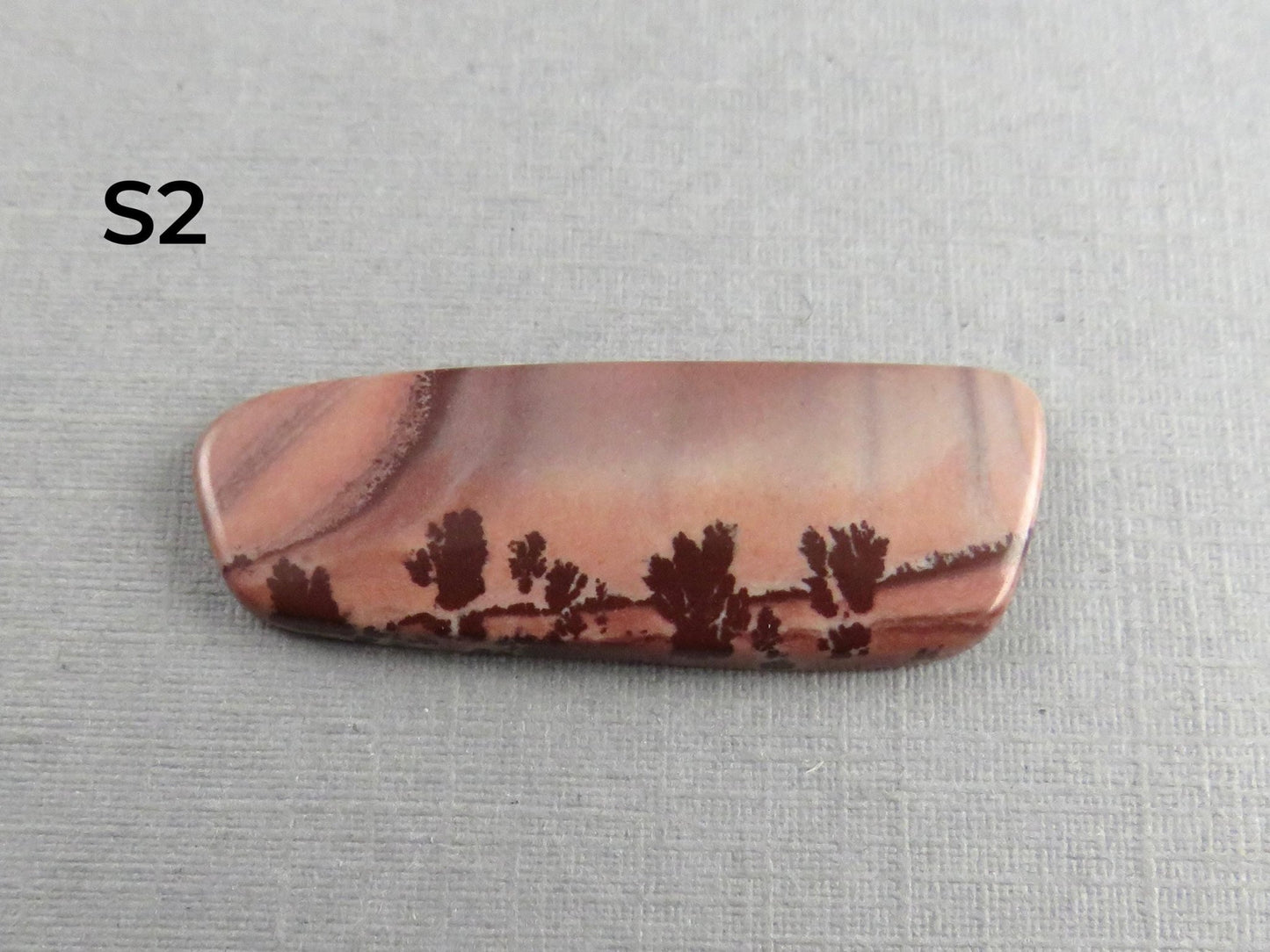 New Mexico Apache Sage Rhyolite | 41x20 mm | Natural Cabochon | RH122 RH121 - Gem Enthusiast