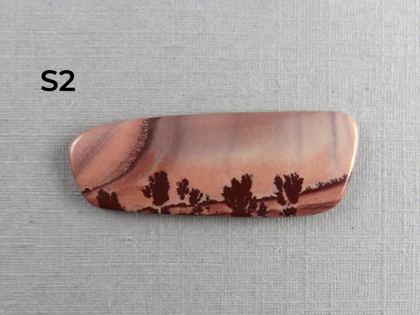 New Mexico Apache Sage Rhyolite | 41x20 mm | Natural Cabochon | RH122 RH121 - Gem Enthusiast