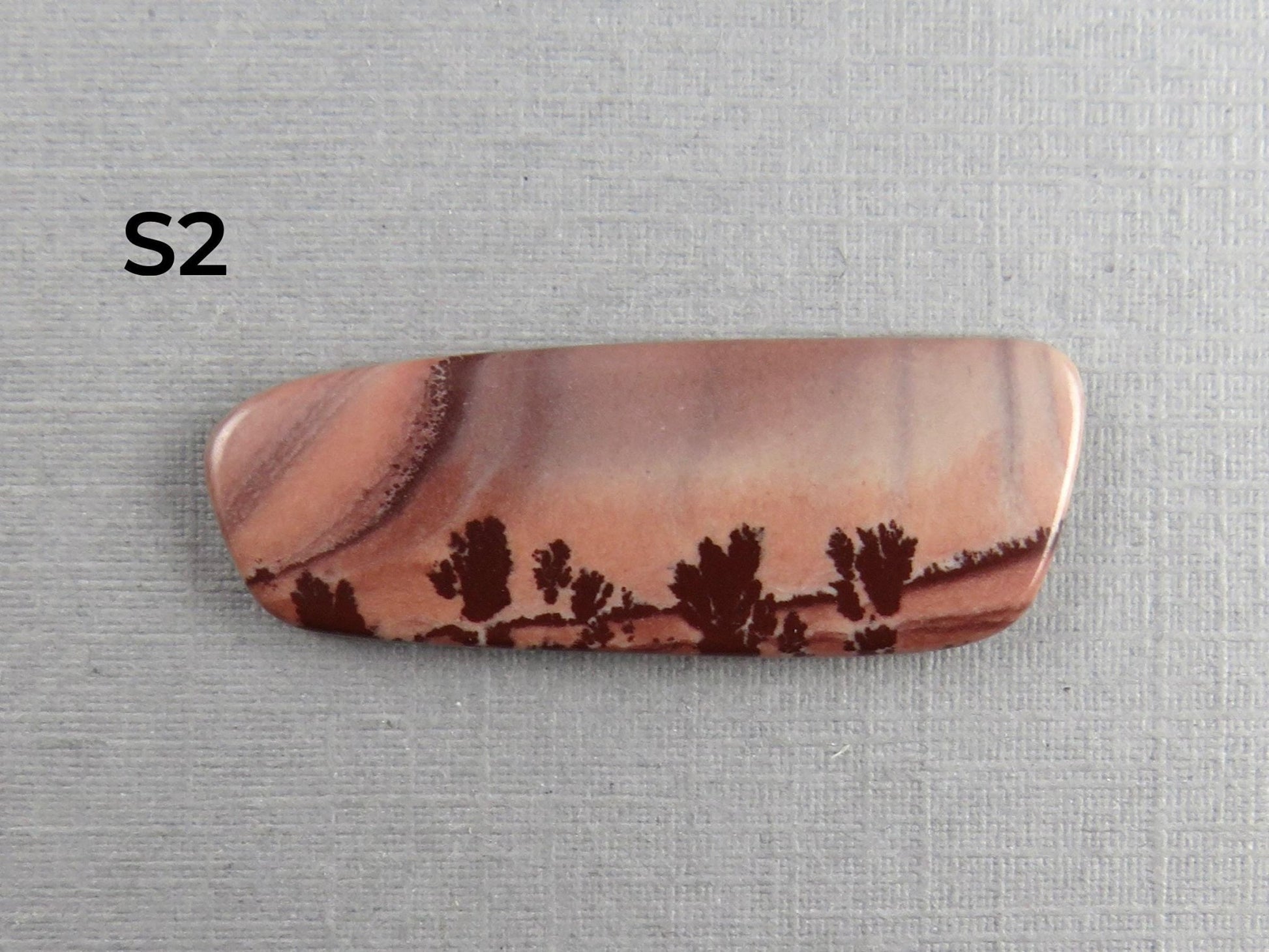 New Mexico Apache Sage Rhyolite | 41x20 mm | Natural Cabochon | RH122 RH121 - Gem Enthusiast