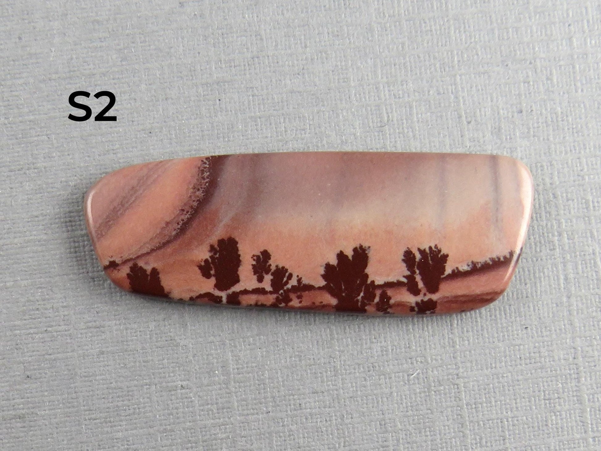 New Mexico Apache Sage Rhyolite | 41x20 mm | Natural Cabochon | RH122 RH121 - Gem Enthusiast