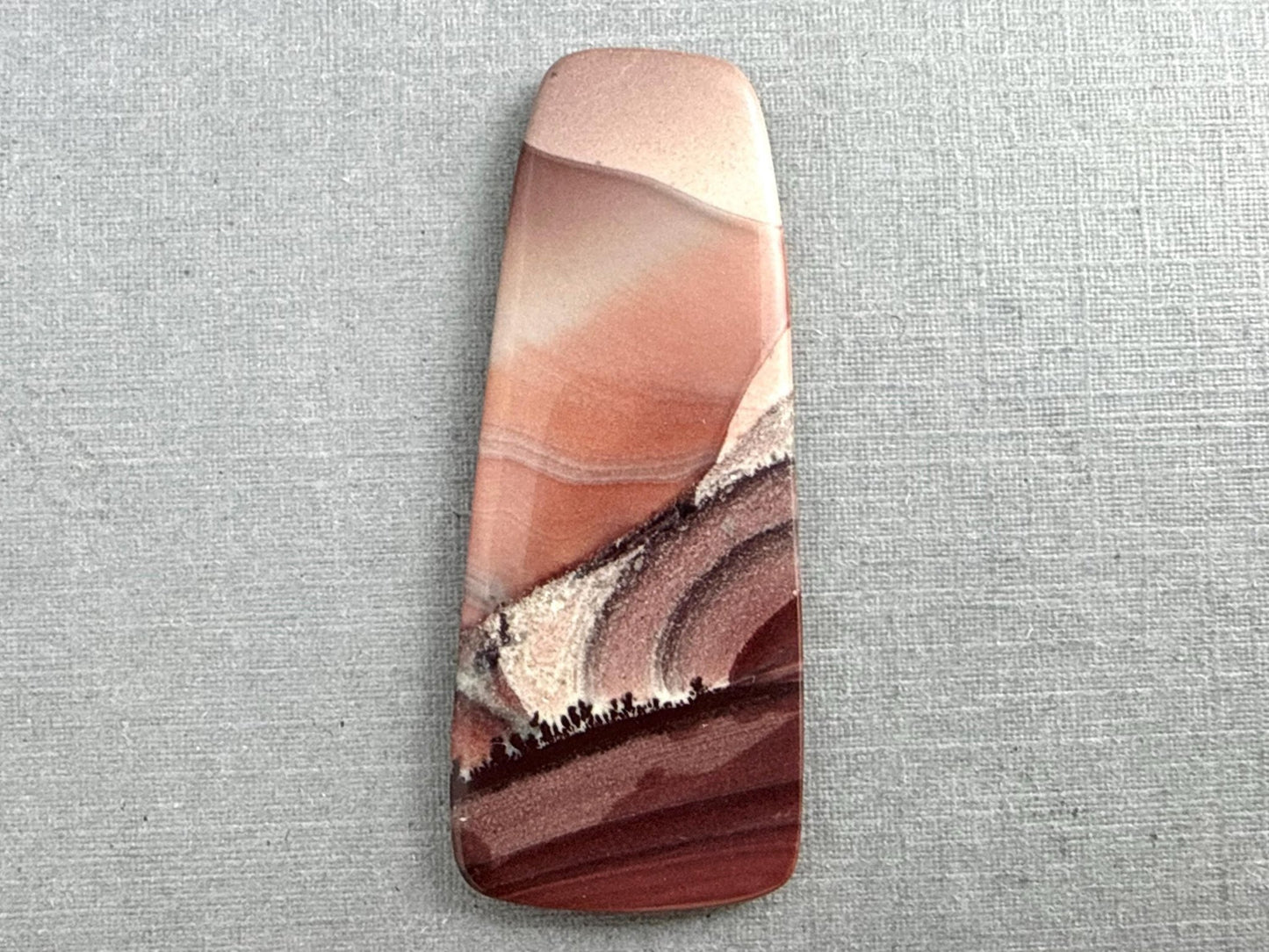 New Mexico Apache Sage Rhyolite | 46x19x3.5 | Natural Cabochon | RH107 - Gem Enthusiast