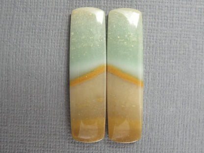 Opalized Wood Pair Lot | 29–32mm | 3 pairs | Indonesia | WO256 - Gem Enthusiast