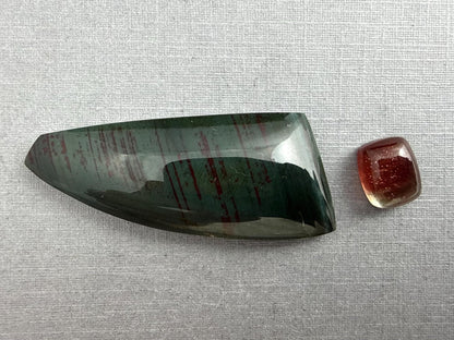 Oregon Gemstone Set | Blue Mountain Jasper, Sunstone | SET110 - Gem Enthusiast