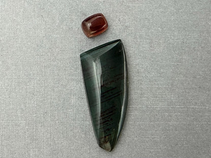 Oregon Gemstone Set | Blue Mountain Jasper, Sunstone | SET110 - Gem Enthusiast