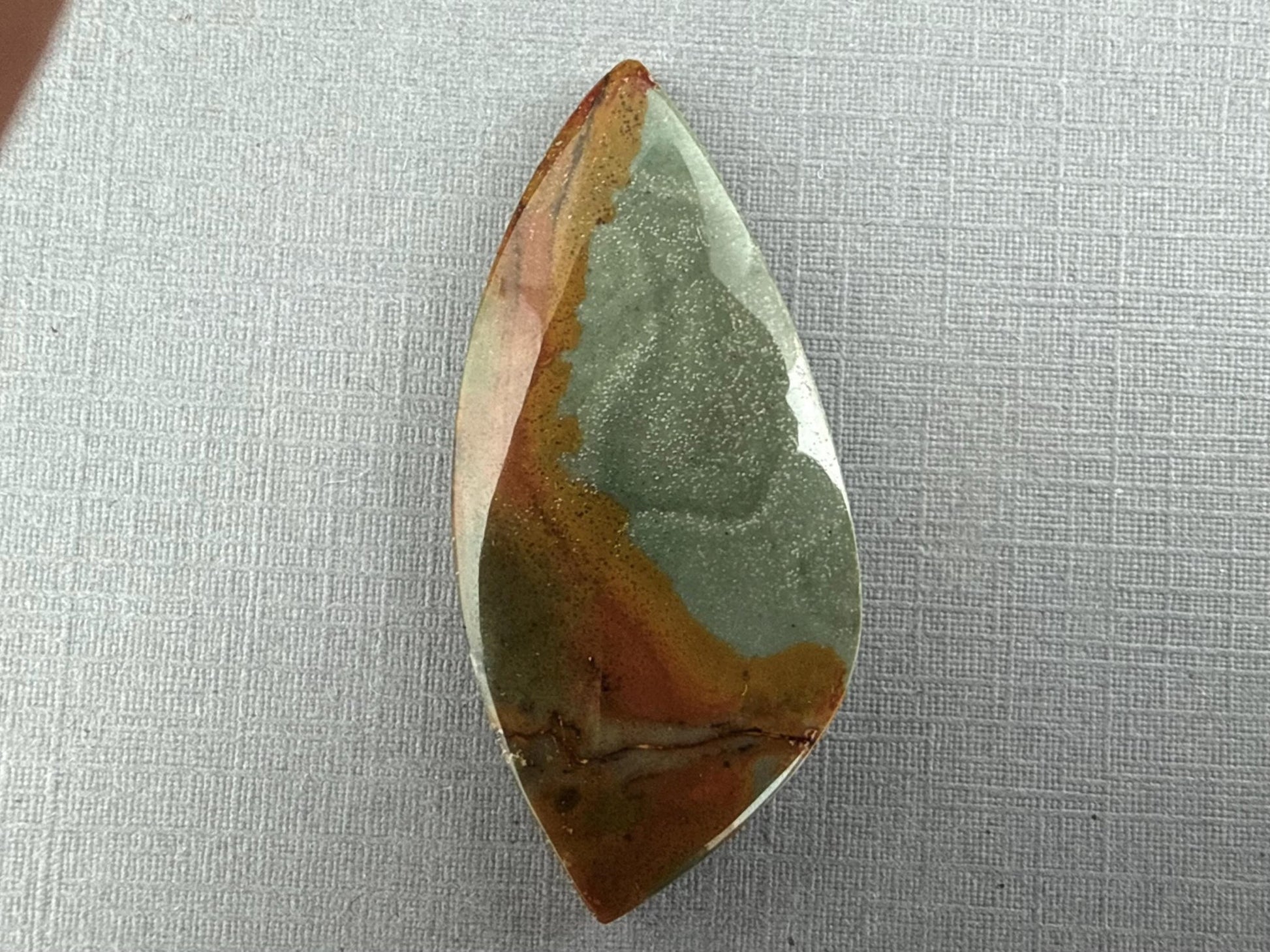 Oregon Jasper Cabochon | Owyhee Mountain Gemstone | Mined in the USA | JS301 - Gem Enthusiast