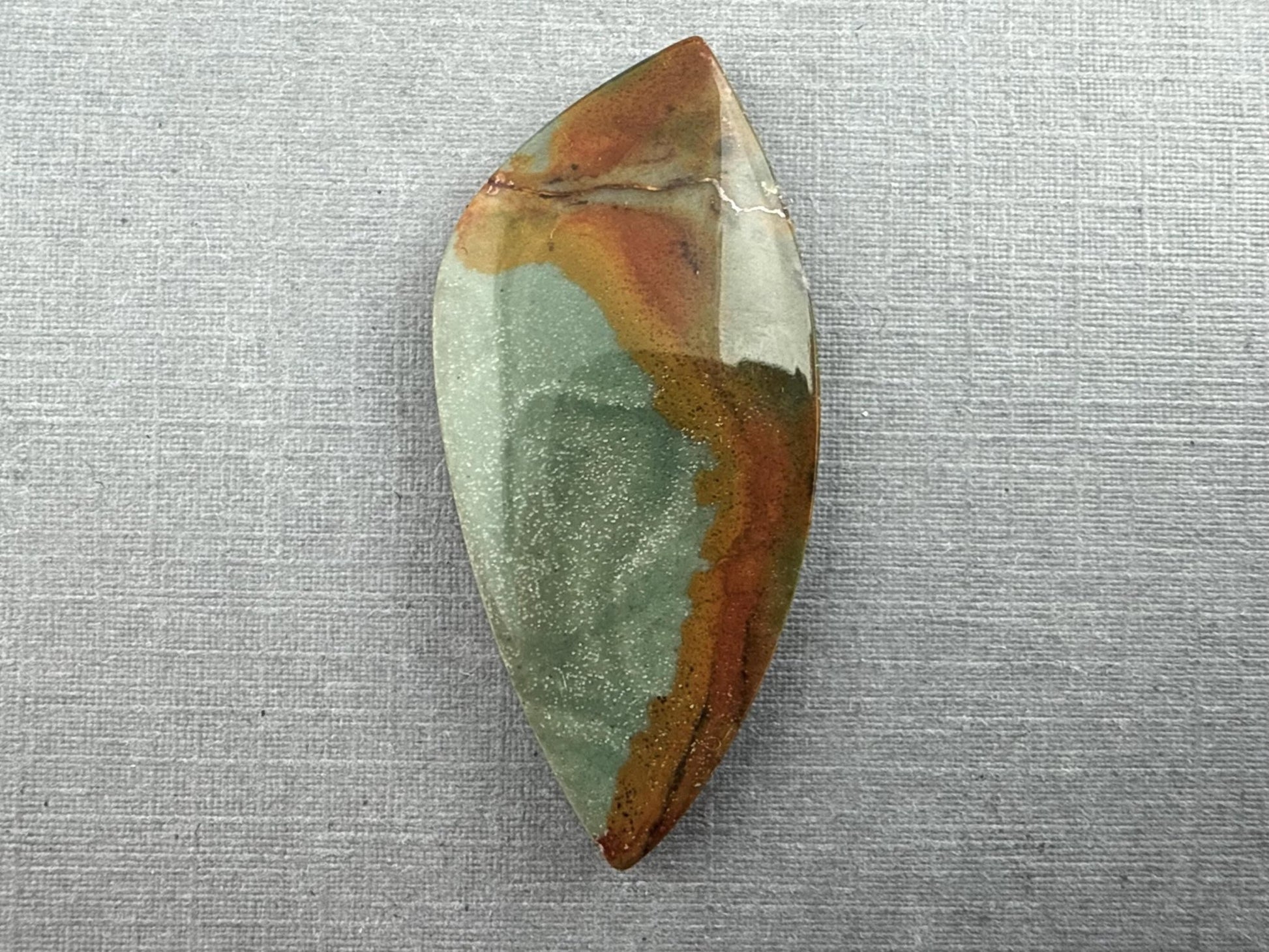 Oregon Jasper Cabochon | Owyhee Mountain Gemstone | Mined in the USA | JS301 - Gem Enthusiast