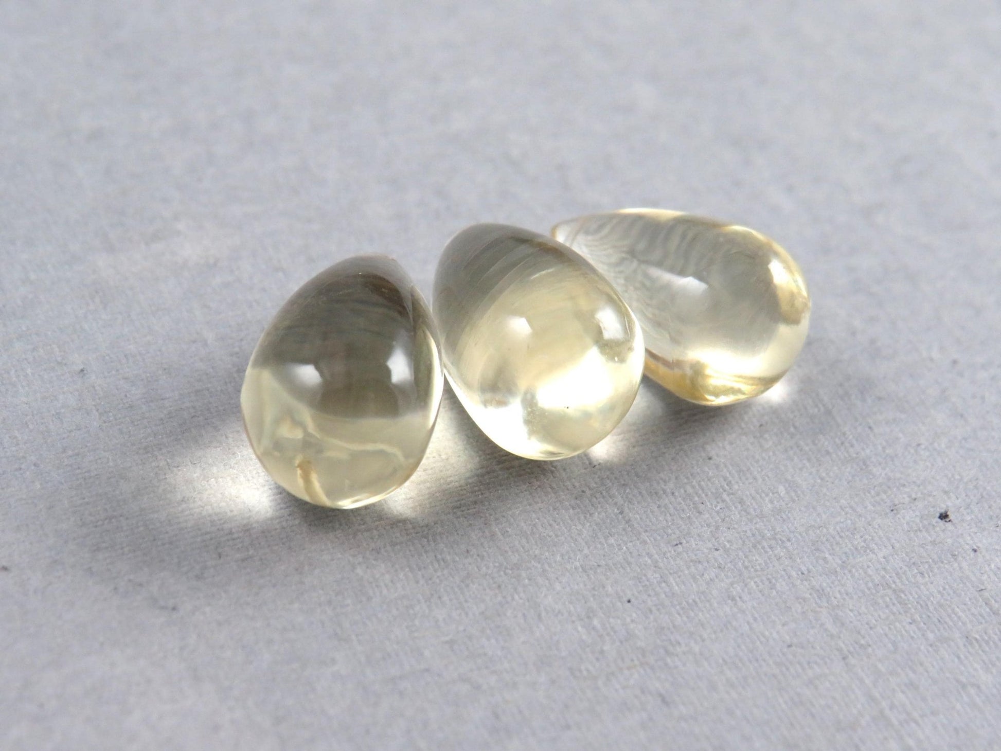 Oregon Sunstone - Bead | 15.5x9 (2), 16mm, 24.3ct | Oregon USA | OSB109 - Gem Enthusiast