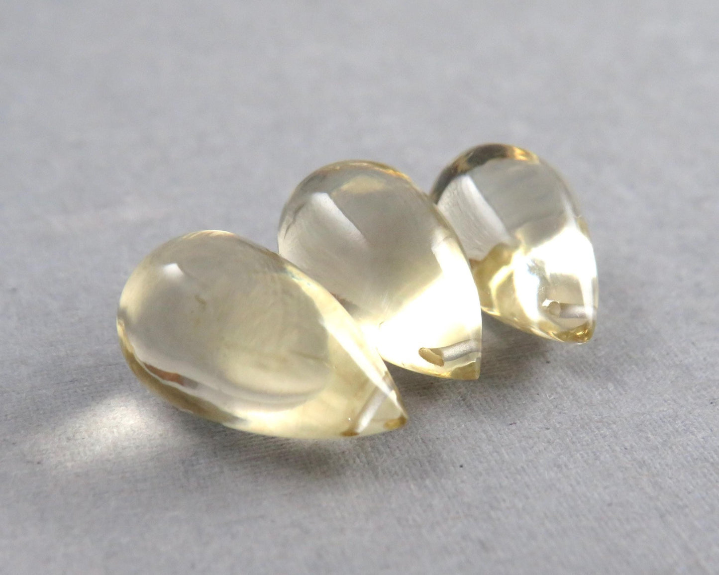 Oregon Sunstone - Bead | 15.5x9 (2), 16mm, 24.3ct | Oregon USA | OSB109 - Gem Enthusiast