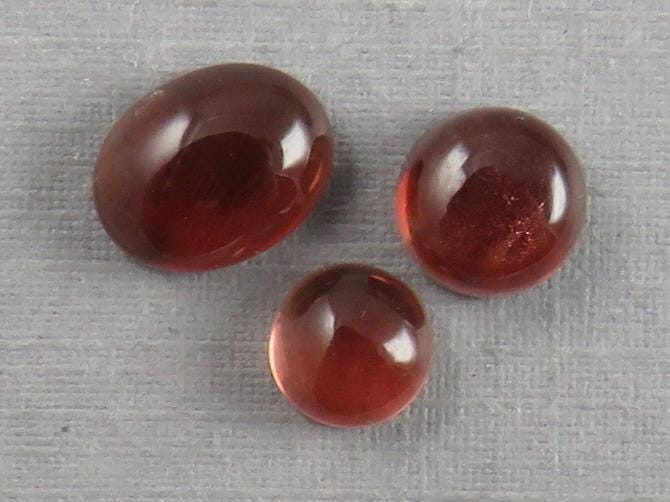 Oregon Sunstone Cabochon Set | 4.57ct | 3 - Stone Lot | Oregon USA | OSC341 - Gem Enthusiast