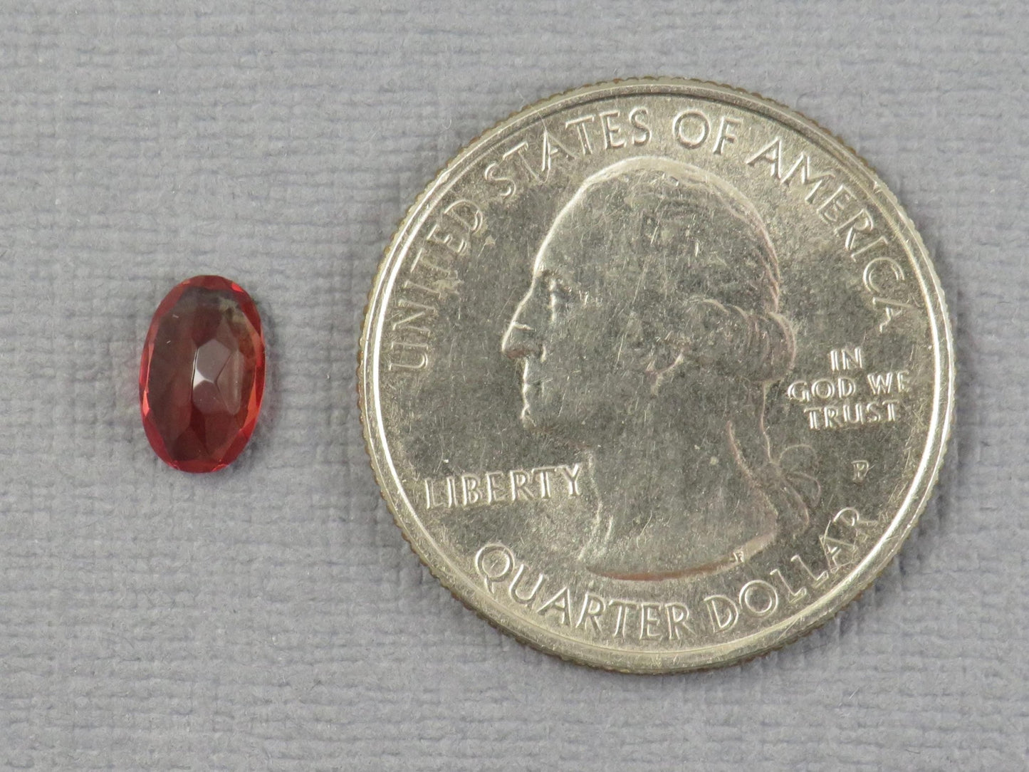 Oregon Sunstone - Faceted Oval | 8x5mm, 0.9ct | Oregon USA | OSF219 - Gem Enthusiast