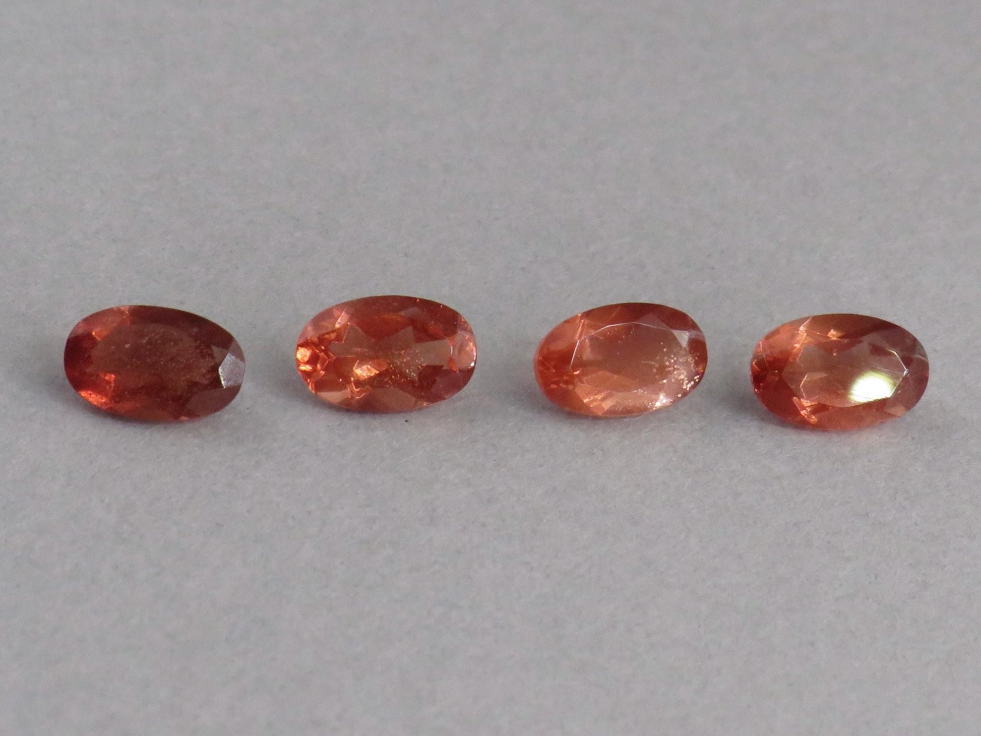 Oregon Sunstone Faceted Oval | Sunstone | 1ct | Per Stone | USA | OSF240 - Gem Enthusiast