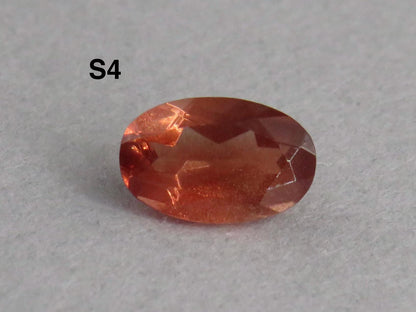 Oregon Sunstone Faceted Oval | Sunstone | 1ct | Per Stone | USA | OSF240 - Gem Enthusiast