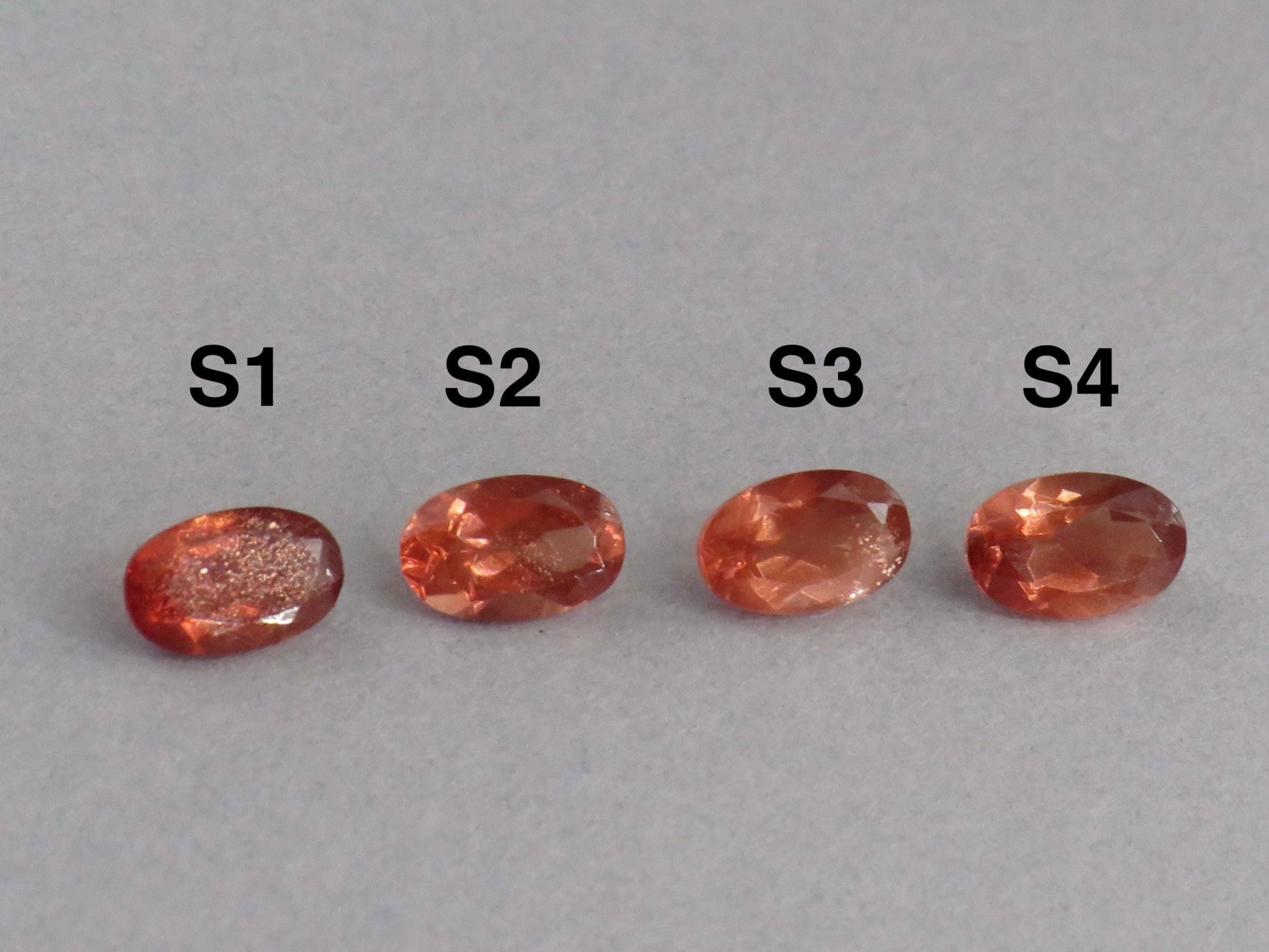 Oregon Sunstone Faceted Oval | Sunstone | 1ct | Per Stone | USA | OSF240 - Gem Enthusiast