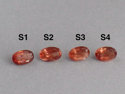 Oregon Sunstone Faceted Oval | Sunstone | 1ct | Per Stone | USA | OSF240 - Gem Enthusiast