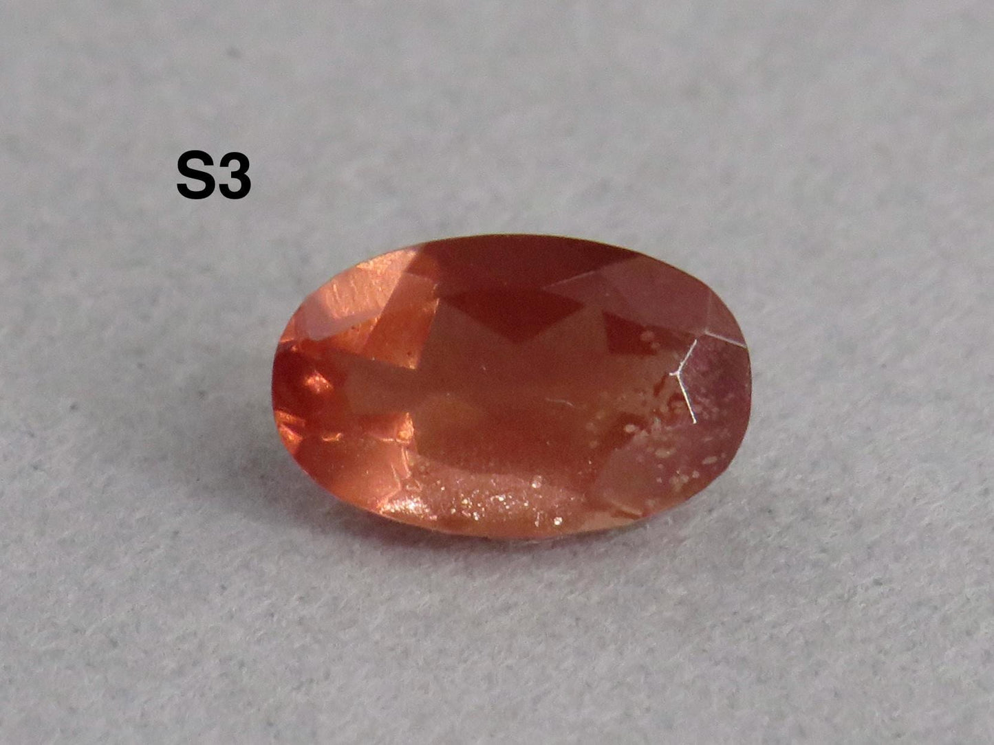 Oregon Sunstone Faceted Oval | Sunstone | 1ct | Per Stone | USA | OSF240 - Gem Enthusiast