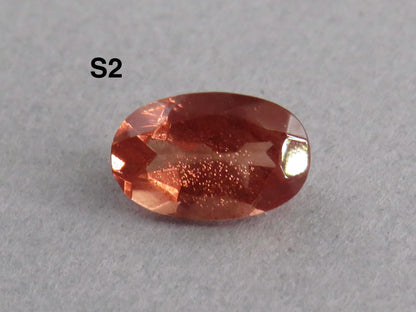 Oregon Sunstone Faceted Oval | Sunstone | 1ct | Per Stone | USA | OSF240 - Gem Enthusiast