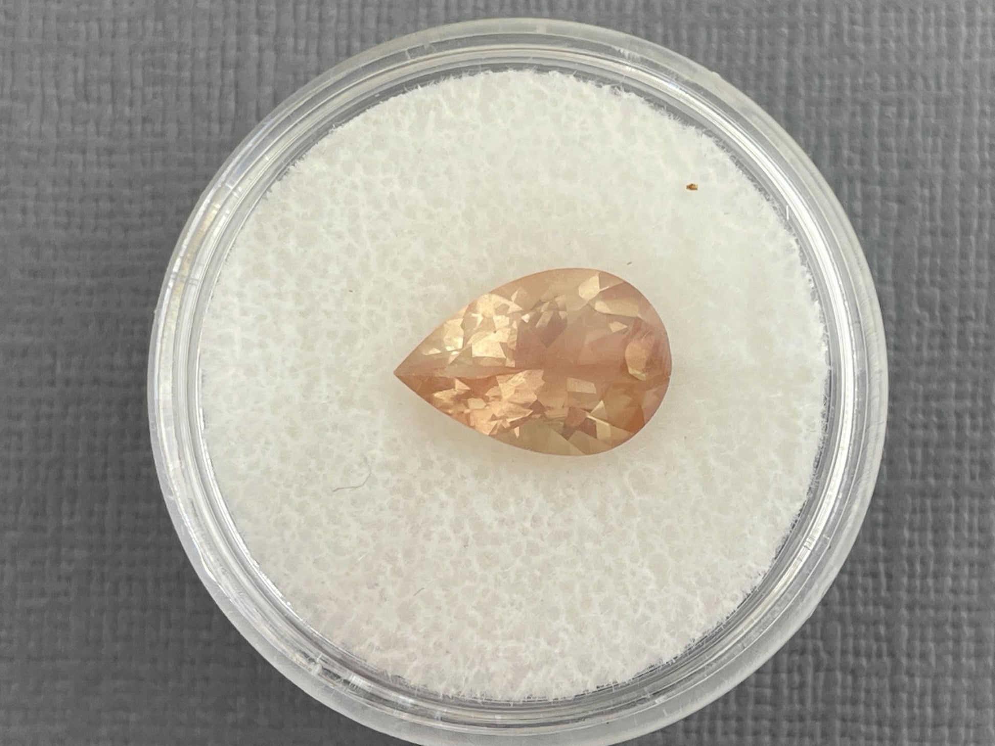 Oregon Sunstone Pear Gemstone | 12x8 mm | 2.4 carats | OSF188 - Oregon Sunstone - Gem Enthusiast