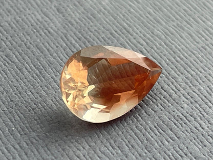 Oregon Sunstone Pear Gemstone | 14x9 mm | 4 carats | OSF187 - Oregon Sunstone - Gem Enthusiast