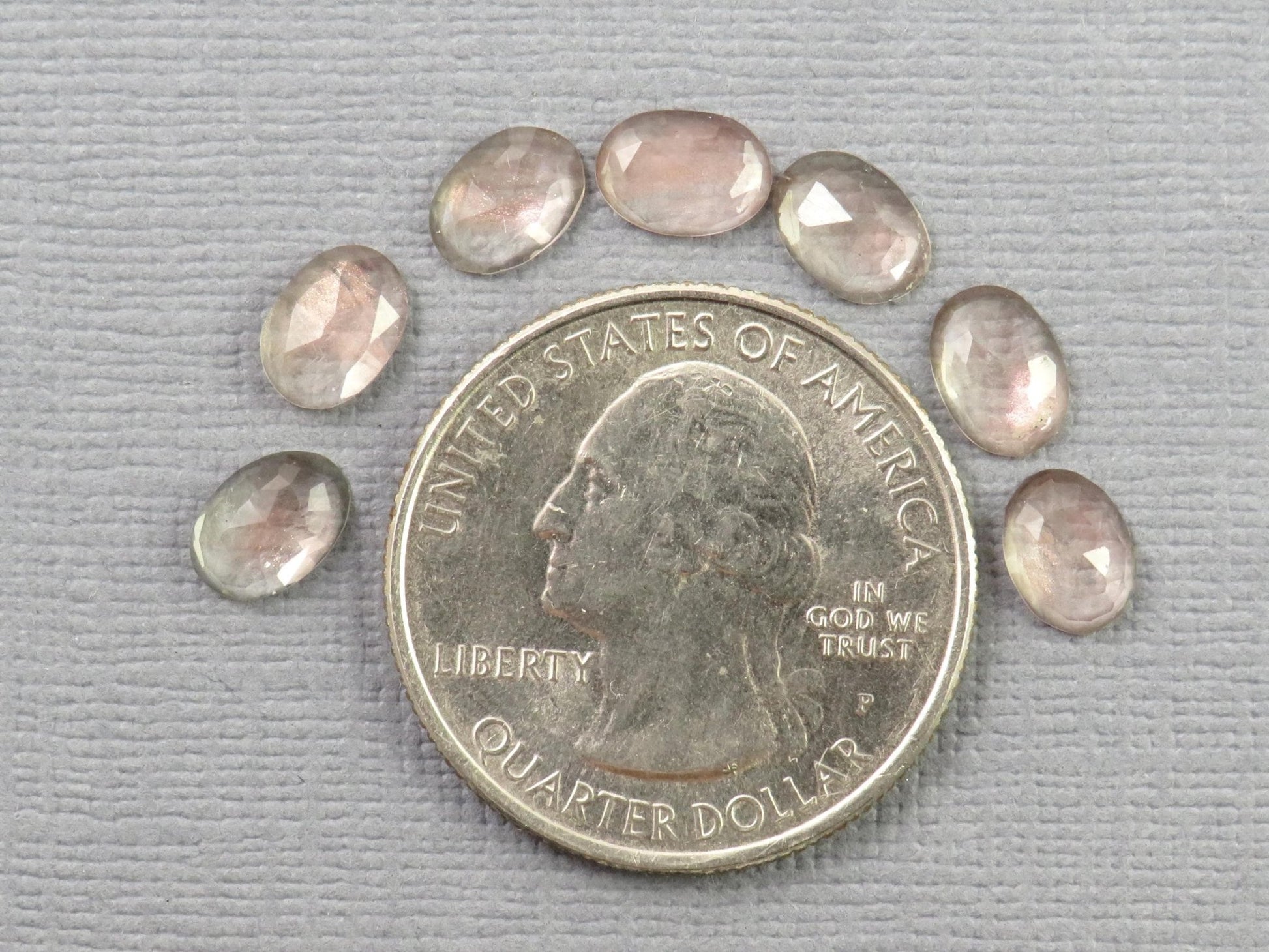 Oregon Sunstone - Rose Cut Oval Gemstone Lot | Oregon sunstone | 7mm x 5mm, 3.9ct | USA | OSR142 - Gem Enthusiast